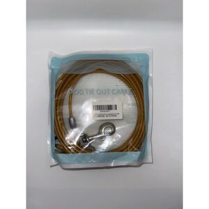 Dog Tie Out Cable 20 Feet, Tie Out Cable for Dogs Heavy Duty Up to 165 LBS, Dog